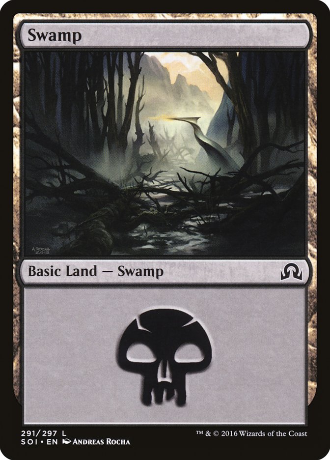 Swamp (291) [Shadows over Innistrad] | Gamer Loot