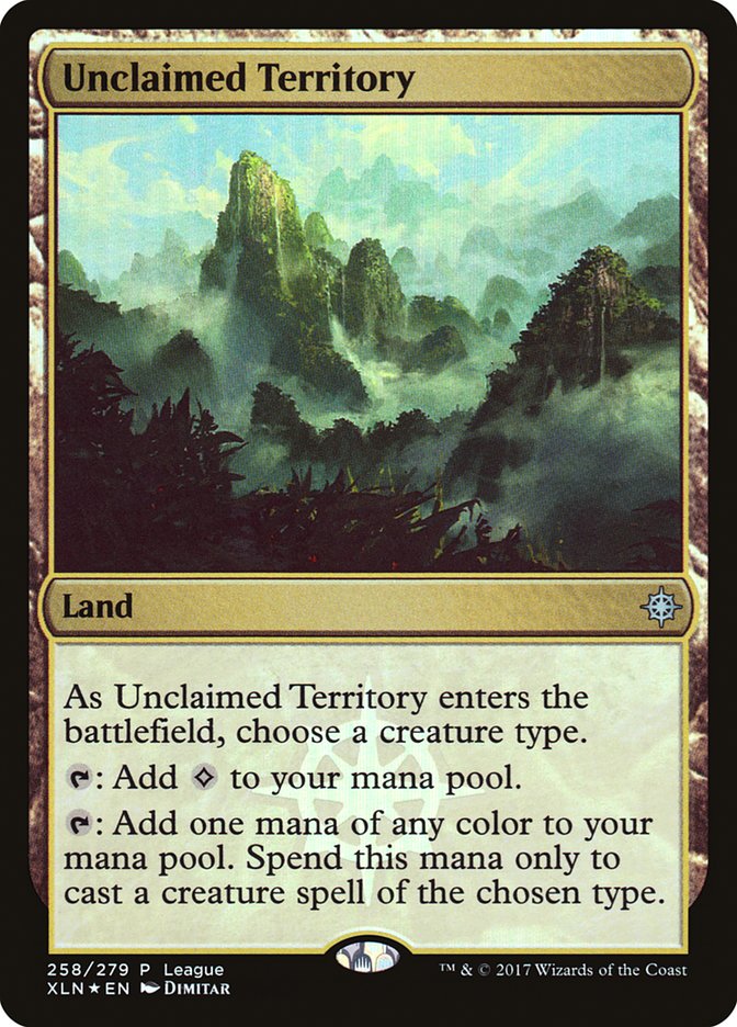 Unclaimed Territory (League) [Ixalan Promos] | Gamer Loot