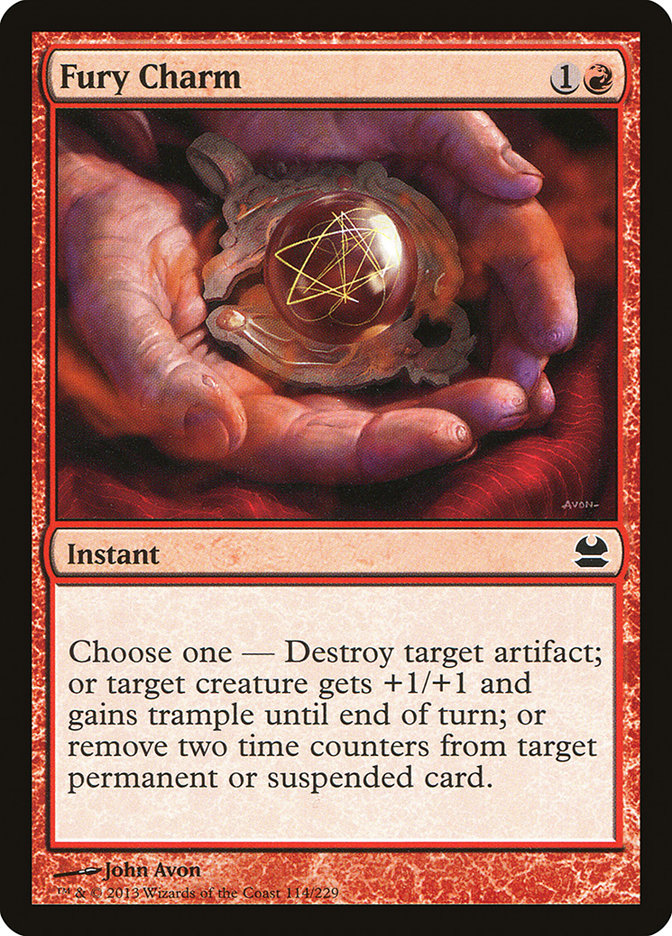 Fury Charm [Modern Masters] | Gamer Loot