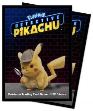 Pokémon: Detective Pikachu - Pikachu Deck Protector sleeves 65ct | Gamer Loot