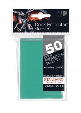 50ct Aqua Standard Deck Protectors | Gamer Loot