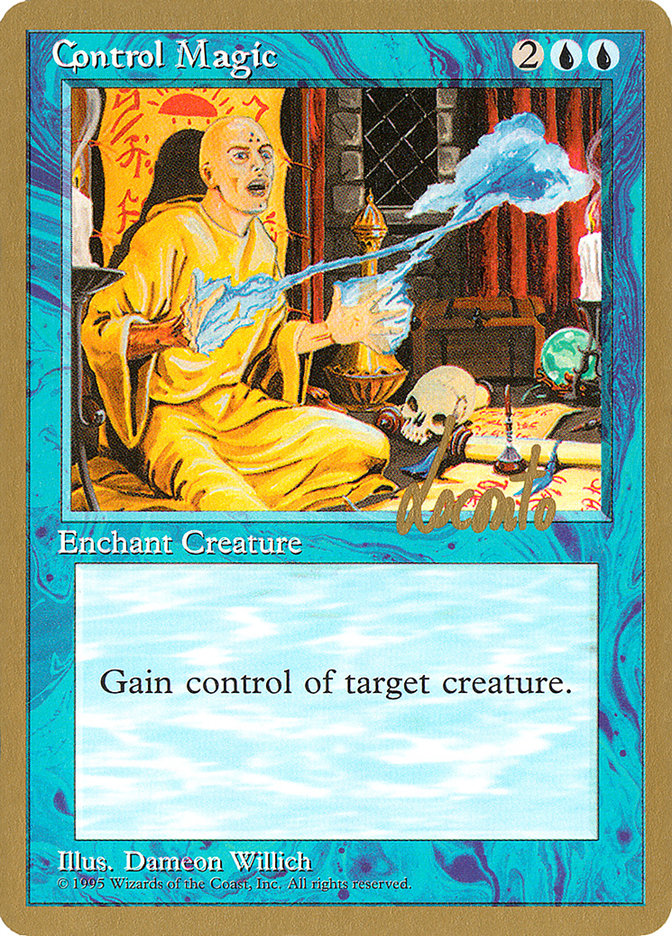 Control Magic (Michael Loconto) [Pro Tour Collector Set] | Gamer Loot