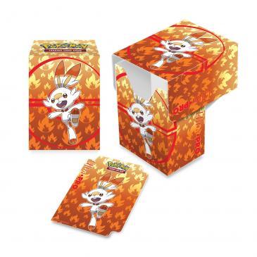 Sword and Shield Galar Starters Scorbunny Full View Deck Box for Pokémon | Gamer Loot