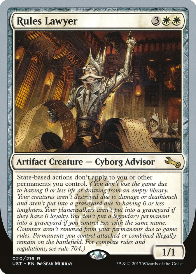 Rules Lawyer [Unstable] | Gamer Loot