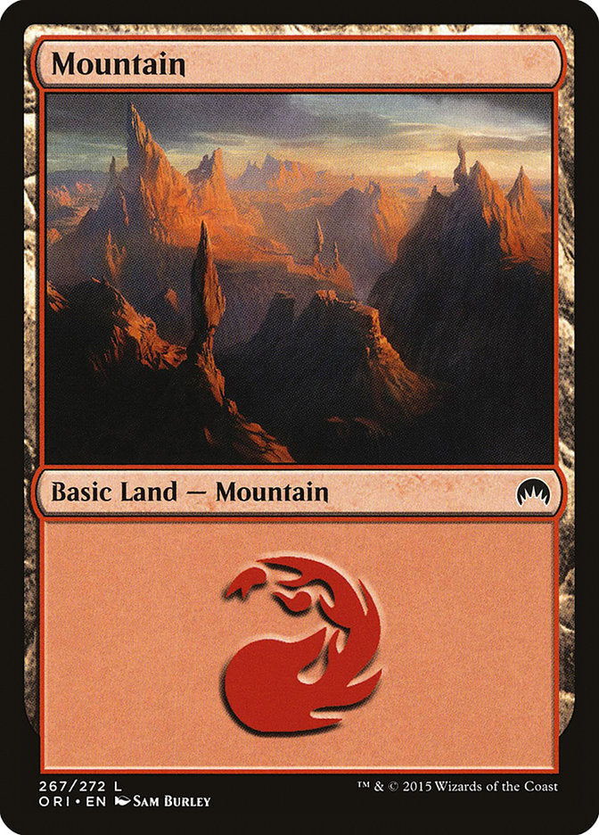 Mountain (267) [Magic Origins] | Gamer Loot