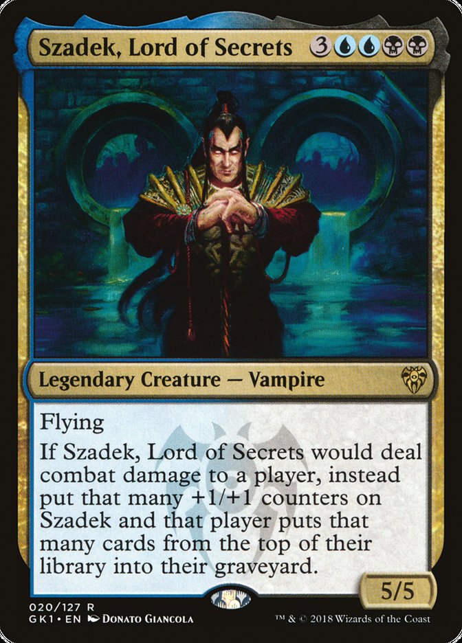 Szadek, Lord of Secrets [Guilds of Ravnica Guild Kit] | Gamer Loot