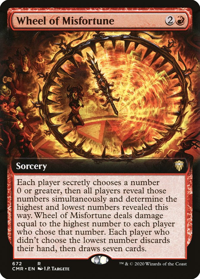 Wheel of Misfortune (Extended) [Commander Legends] | Gamer Loot