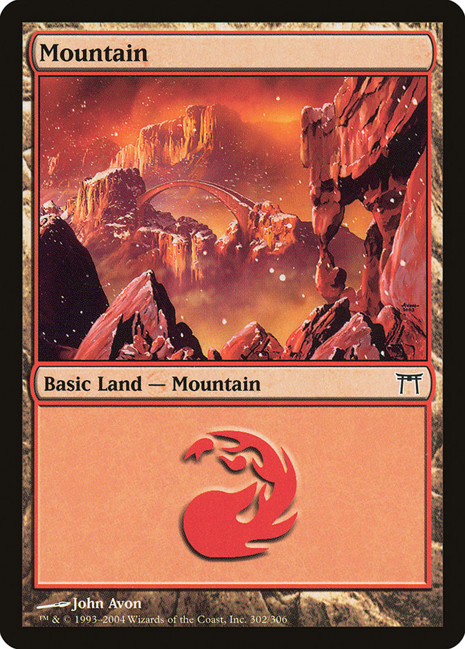 Mountain (302) [Champions of Kamigawa] | Gamer Loot