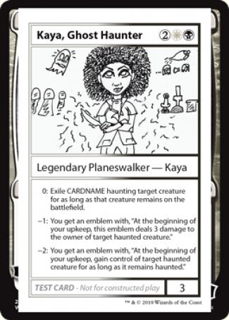 Kaya, Ghost Haunter (2021 Edition) [Mystery Booster Playtest Cards] | Gamer Loot