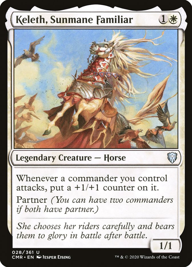 Keleth, Sunmane Familiar [Commander Legends] | Gamer Loot