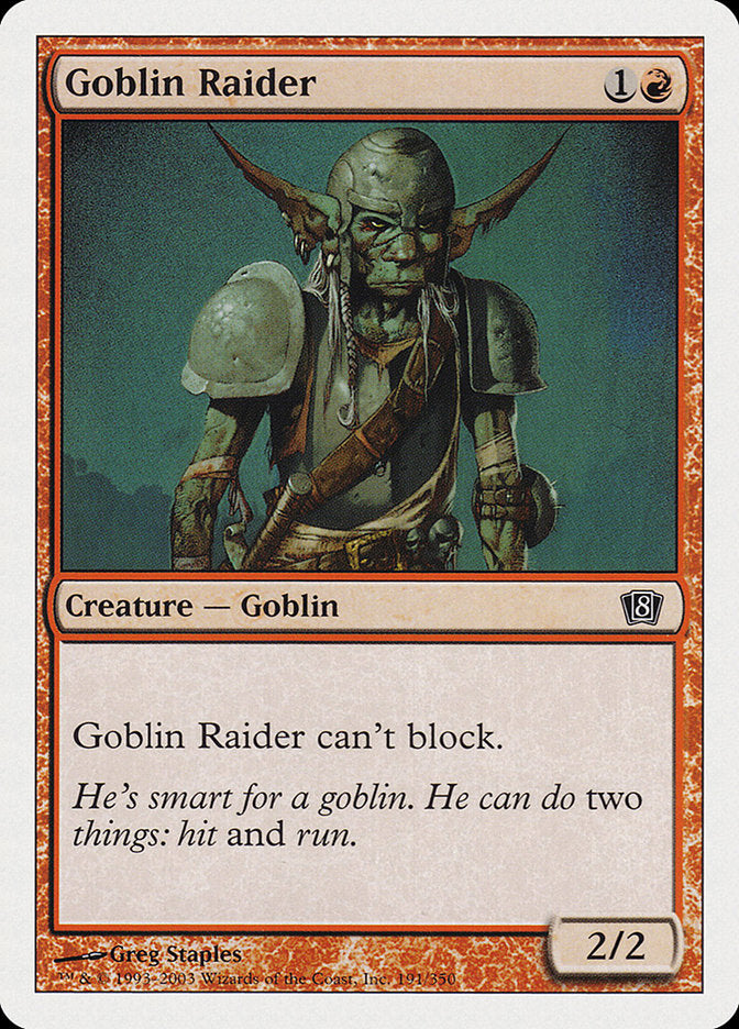 Goblin Raider [Eighth Edition] | Gamer Loot