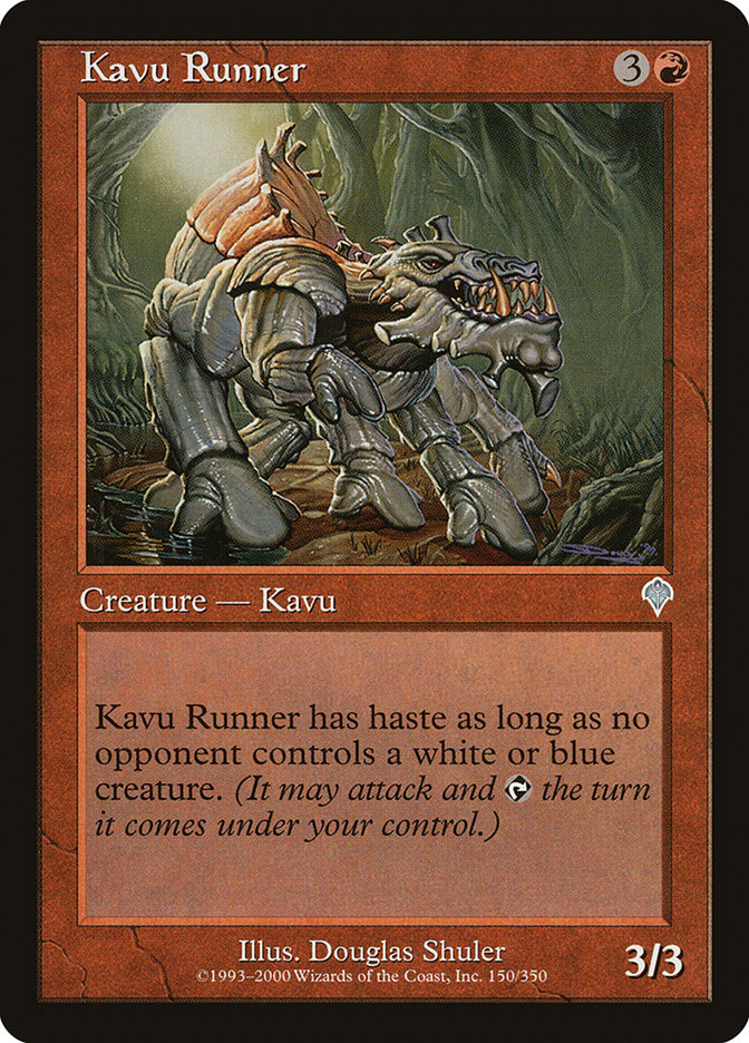 Kavu Runner [Invasion] | Gamer Loot