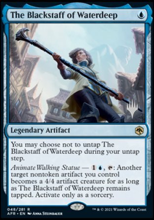 The Blackstaff of Waterdeep (Promo Pack) [Dungeons & Dragons: Adventures in the Forgotten Realms Promos] | Gamer Loot