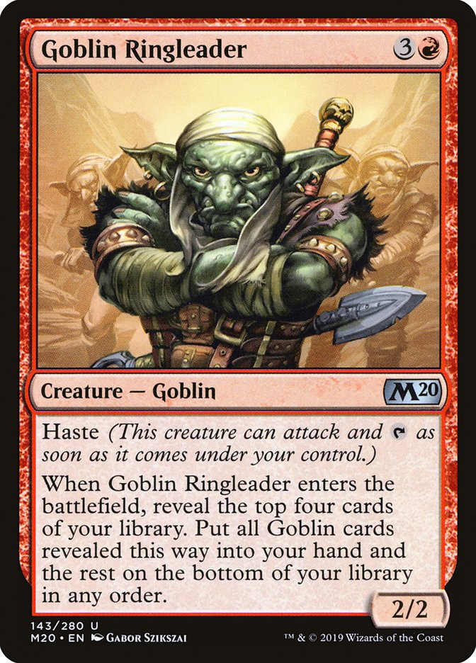 Goblin Ringleader [Core Set 2020] | Gamer Loot