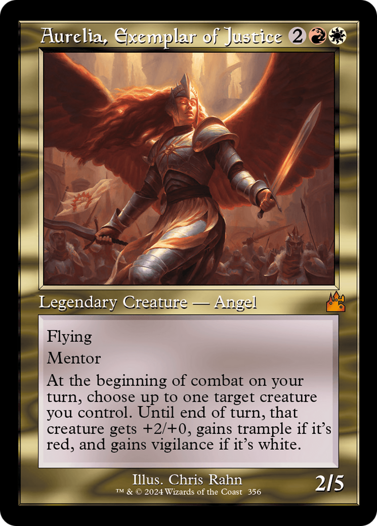 Aurelia, Exemplar of Justice (Retro) [Ravnica Remastered] | Gamer Loot