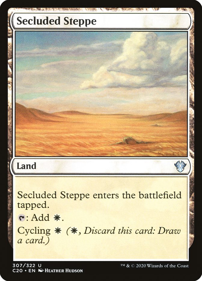 Secluded Steppe [Commander 2020] | Gamer Loot