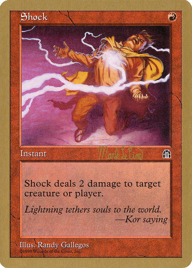 Shock (Mark Le Pine) [World Championship Decks 1999] | Gamer Loot