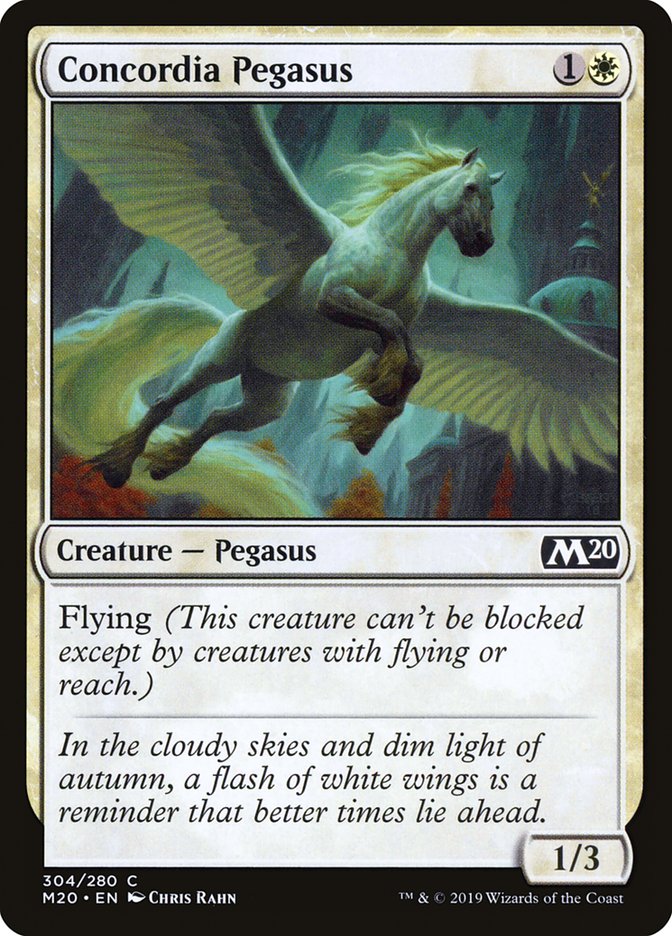 Concordia Pegasus [Core Set 2020] | Gamer Loot