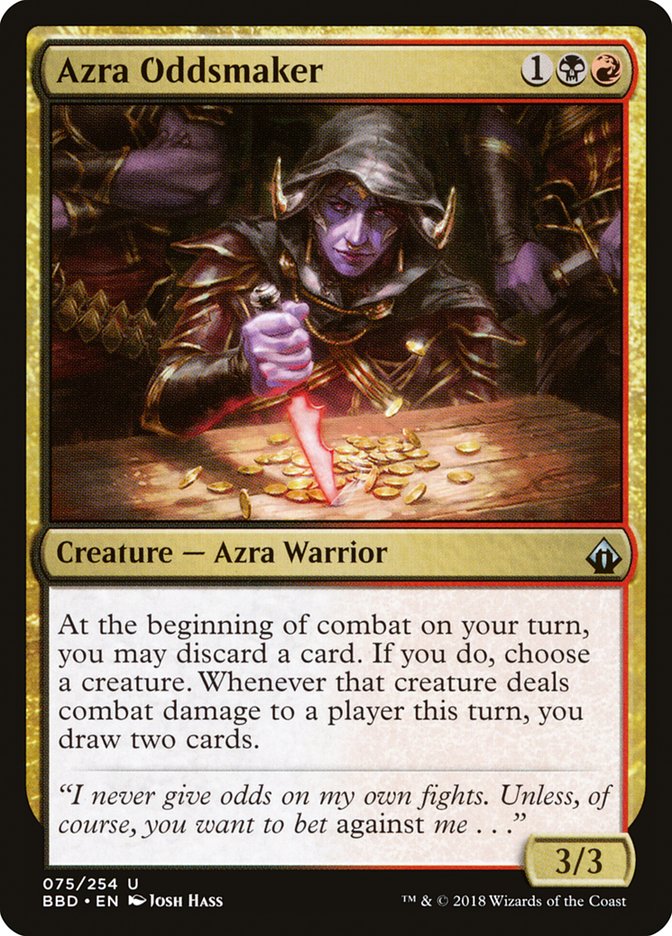 Azra Oddsmaker [Battlebond] | Gamer Loot