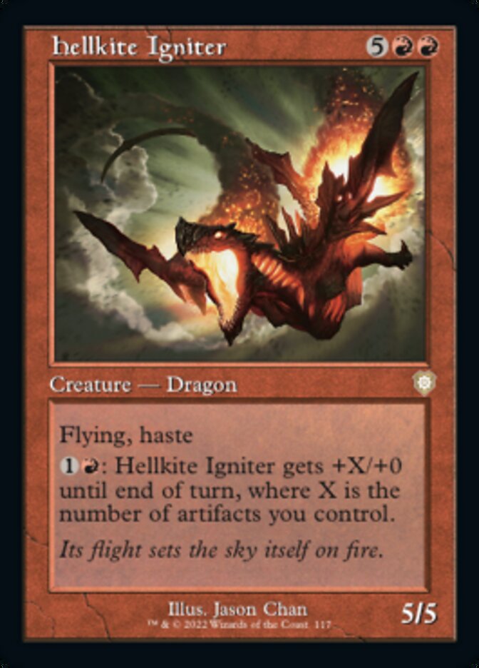 Hellkite Igniter (Retro) [The Brothers' War Commander] | Gamer Loot