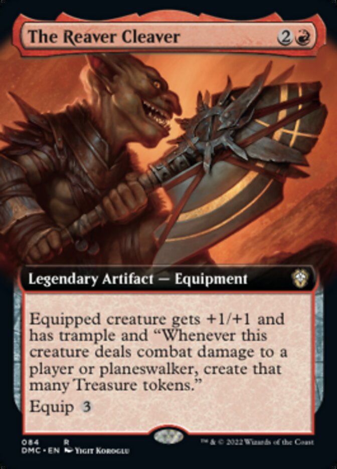 The Reaver Cleaver (Extended Art) [Dominaria United Commander] | Gamer Loot