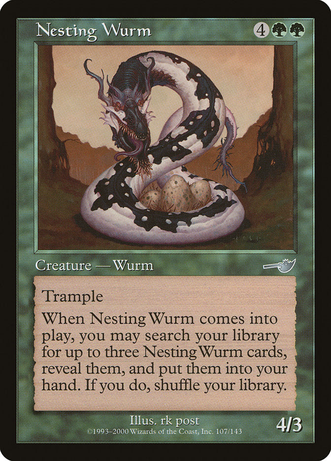 Nesting Wurm [Nemesis] | Gamer Loot