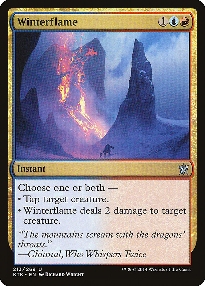 Winterflame [Khans of Tarkir] | Gamer Loot