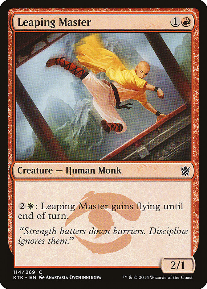 Leaping Master [Khans of Tarkir] | Gamer Loot