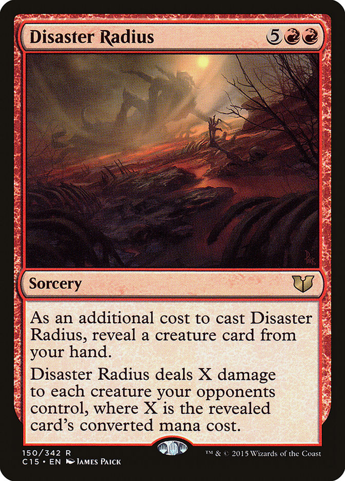 Disaster Radius [Commander 2015] | Gamer Loot