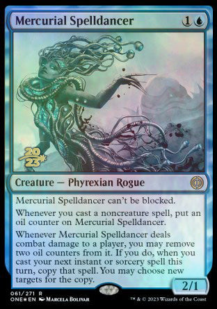 Mercurial Spelldancer [Phyrexia: All Will Be One Prerelease Promos] | Gamer Loot