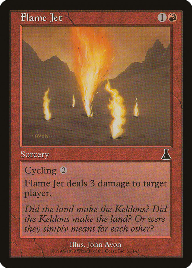 Flame Jet [Urza's Destiny] | Gamer Loot