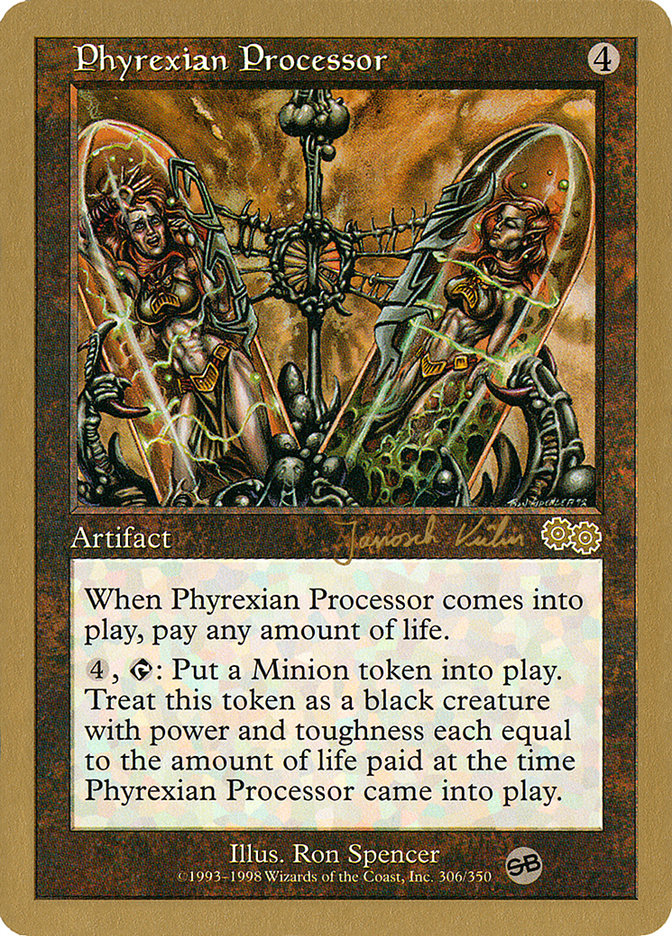 Phyrexian Processor (Janosch Kuhn) (SB) [World Championship Decks 2000] | Gamer Loot