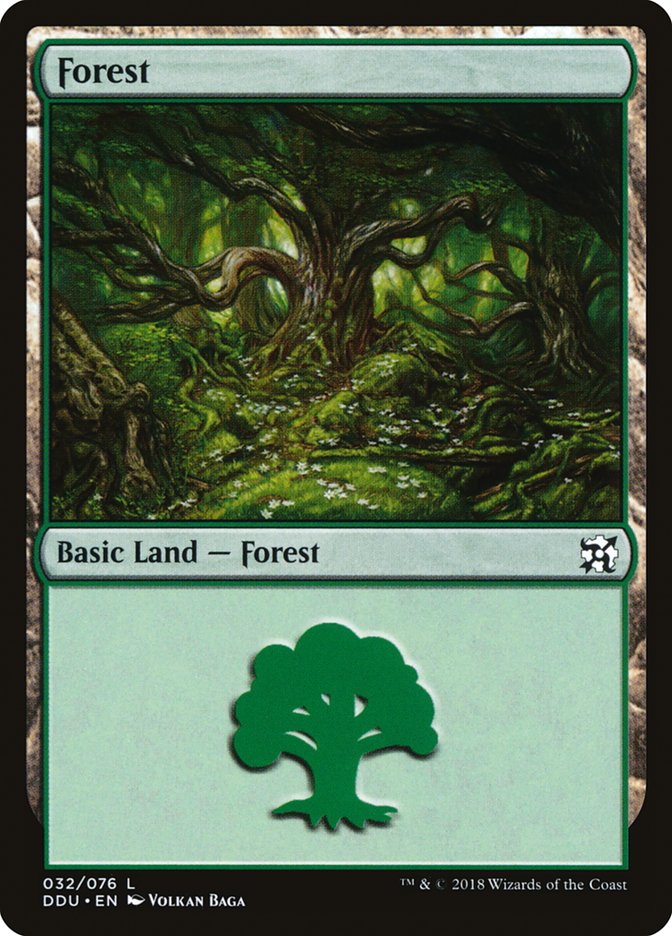 Forest (32) [Duel Decks: Elves vs. Inventors] | Gamer Loot