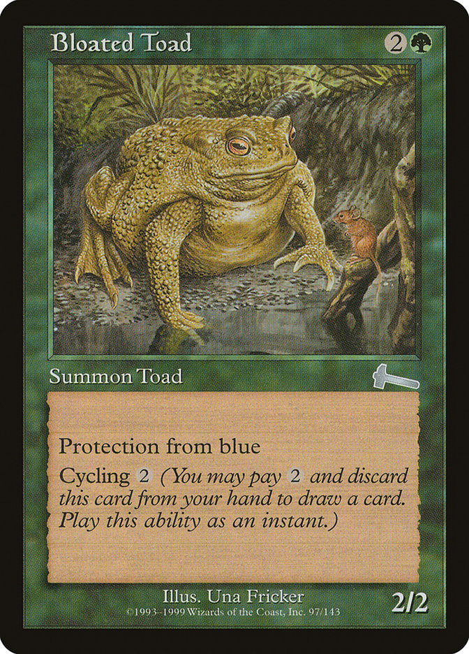 Bloated Toad [Urza's Legacy] | Gamer Loot