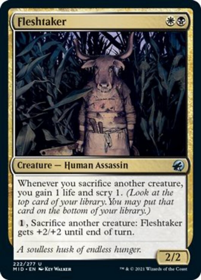 Fleshtaker [Innistrad: Midnight Hunt] | Gamer Loot
