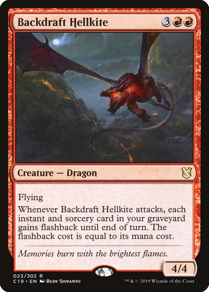 Backdraft Hellkite [Commander 2019] | Gamer Loot