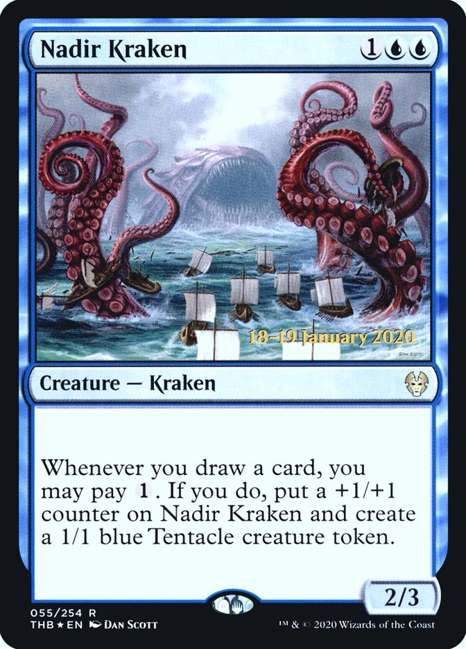 Nadir Kraken [Theros Beyond Death Prerelease Promos] | Gamer Loot