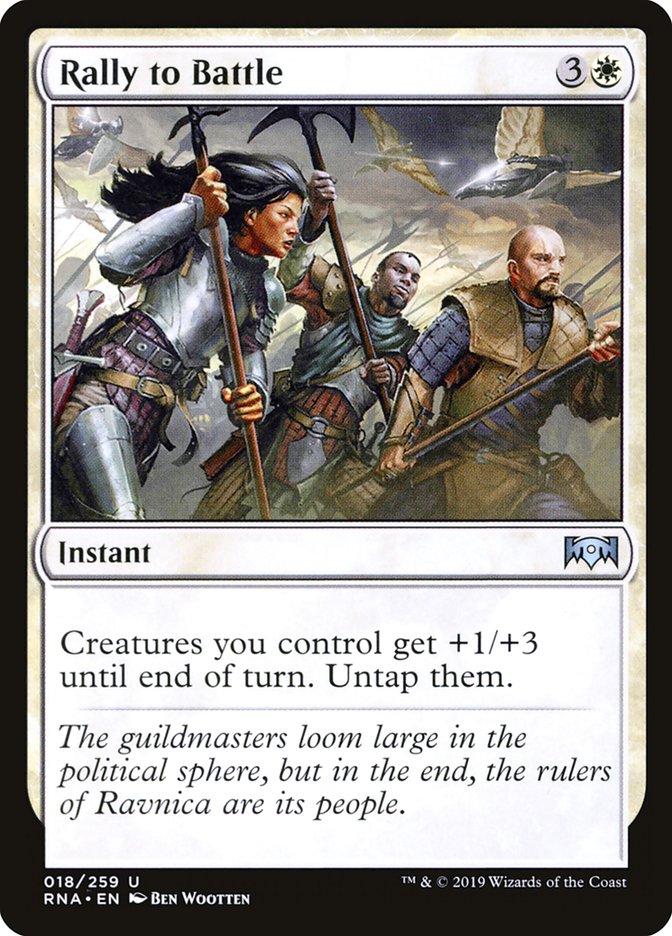 Rally to Battle [Ravnica Allegiance] | Gamer Loot