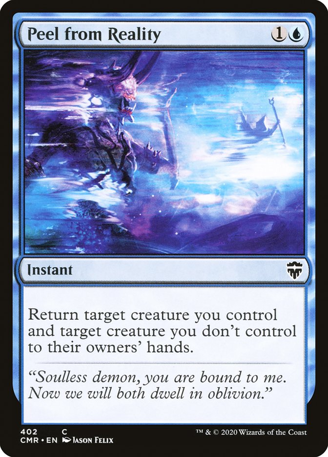 Peel from Reality [Commander Legends] | Gamer Loot
