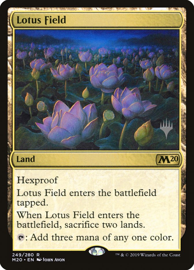 Lotus Field (Promo Pack) [Core Set 2020 Promos] | Gamer Loot