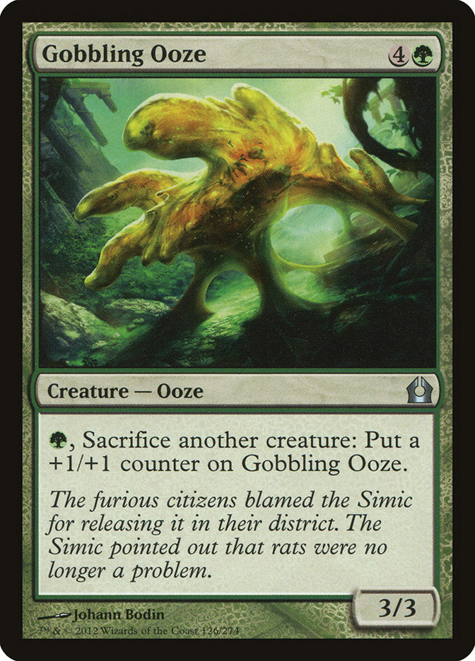 Gobbling Ooze [Return to Ravnica] | Gamer Loot