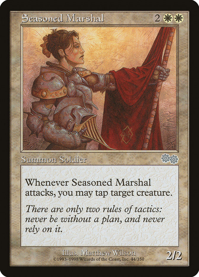 Seasoned Marshal [Urza's Saga] | Gamer Loot