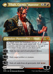 Valki, God of Lies // Tibalt, Cosmic Impostor (Borderless) [Kaldheim] | Gamer Loot