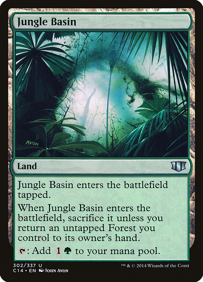 Jungle Basin [Commander 2014] | Gamer Loot