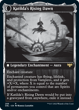 Katilda, Dawnhart Martyr // Katilda's Rising Dawn [Innistrad: Double Feature] | Gamer Loot
