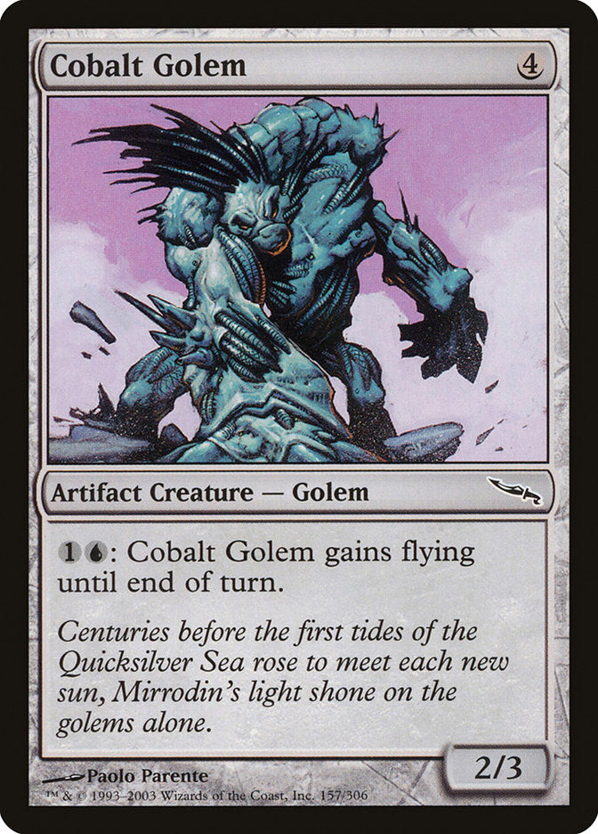 Cobalt Golem [Mirrodin] | Gamer Loot
