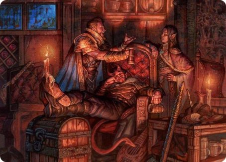 Long Rest Art Card [Dungeons & Dragons: Adventures in the Forgotten Realms Art Series] | Gamer Loot