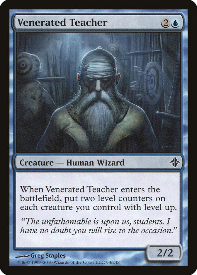 Venerated Teacher [Rise of the Eldrazi] | Gamer Loot