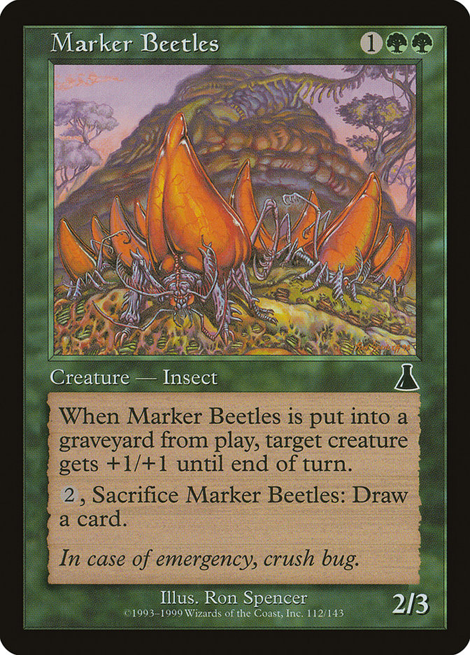 Marker Beetles [Urza's Destiny] | Gamer Loot