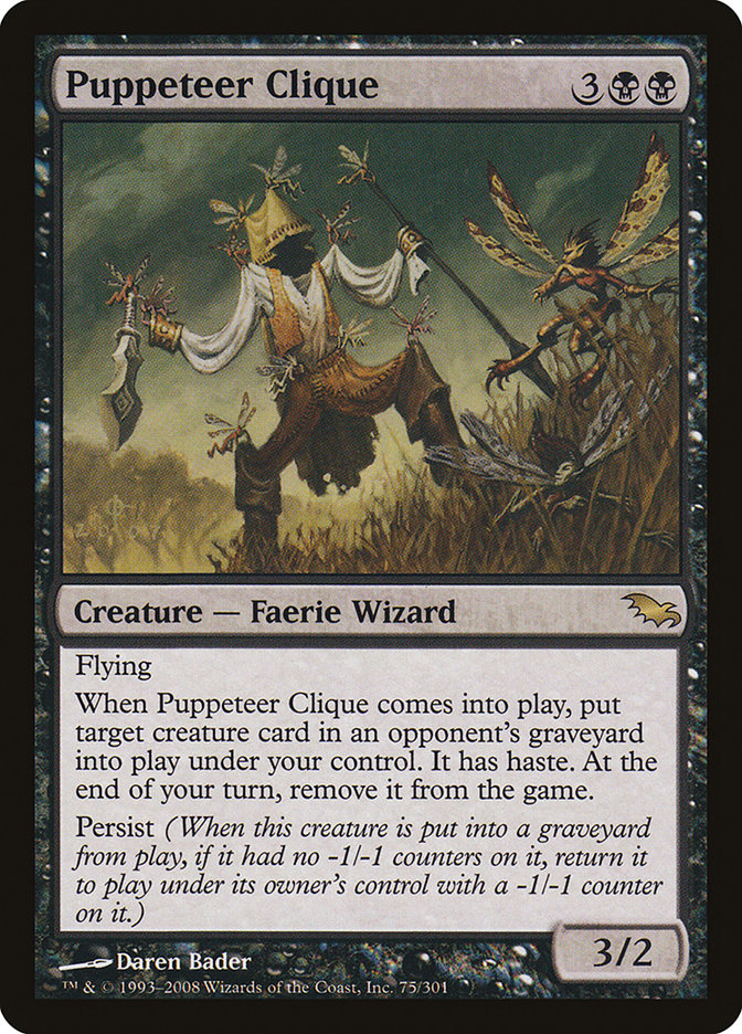 Puppeteer Clique [Shadowmoor] | Gamer Loot